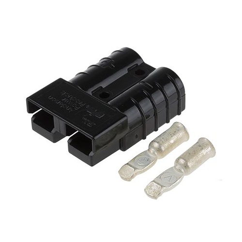 Black 50A Anderson Plug