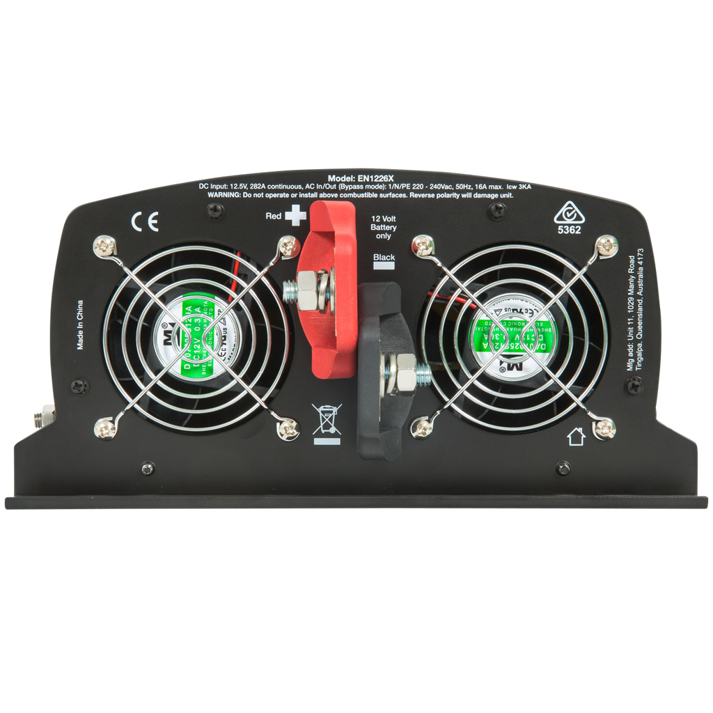 Enerdrive ePOWER 12V 2600W Inverter w/RCD & ATS