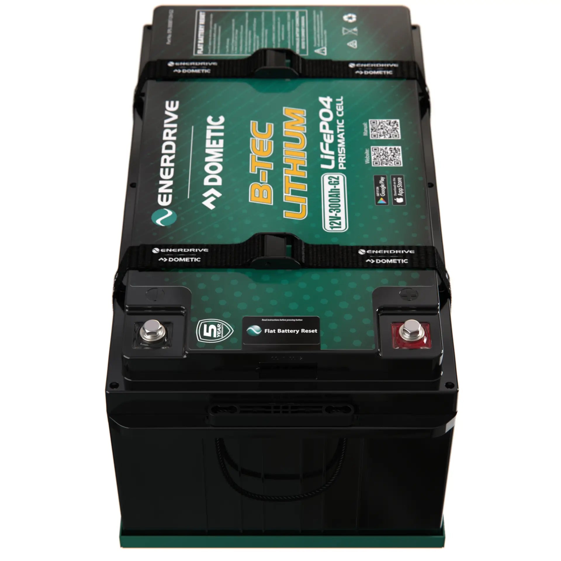 Enerdrive B-TEC 12V 300ah G2 Lithium Battery