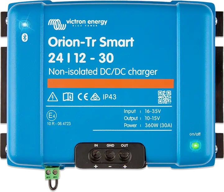 Victron Orion-Tr Smart 12/12-30A Non-Isolated DC-DC Charger
